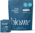 Daily Prebiotic Fiber Supplement Powder Travel Packs for Digestive Health & Gut Health - Fiber Powder Unflavored Prebiotics, Non-GMO, Gluten & Sugar Free Soluble & Insoluble Fibre - 20 Servings