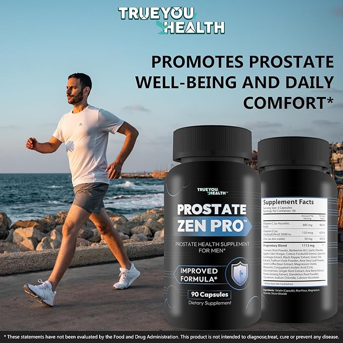 Prostate Zen Pro - Improved Formula - Our Best Prostate Health Supplement for Men - Our Best Prostate Support Supplement for Men’s Health - Natural Prostate Genix ProstaZen