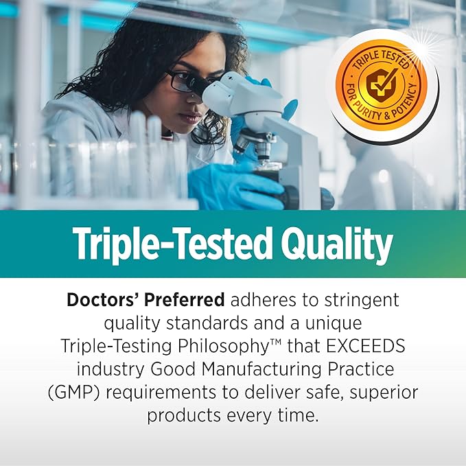 DOCTORS' PREFERRED Clinical-Grade OcuGold Eye Vitamins with Lutein and Zeaxanthin for Macula & Retina Health, Digital Eye Strain, Eye Fatigue and Visual Performance | 60 Vegan Capsules