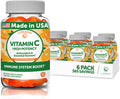Lunakai Vitamin C Gummies for Adults and Kids - Organic VIT C Vegan Chewable Gummy Vitamins - 250 mg Adult, Children, Toddler Chews - 6 Pack