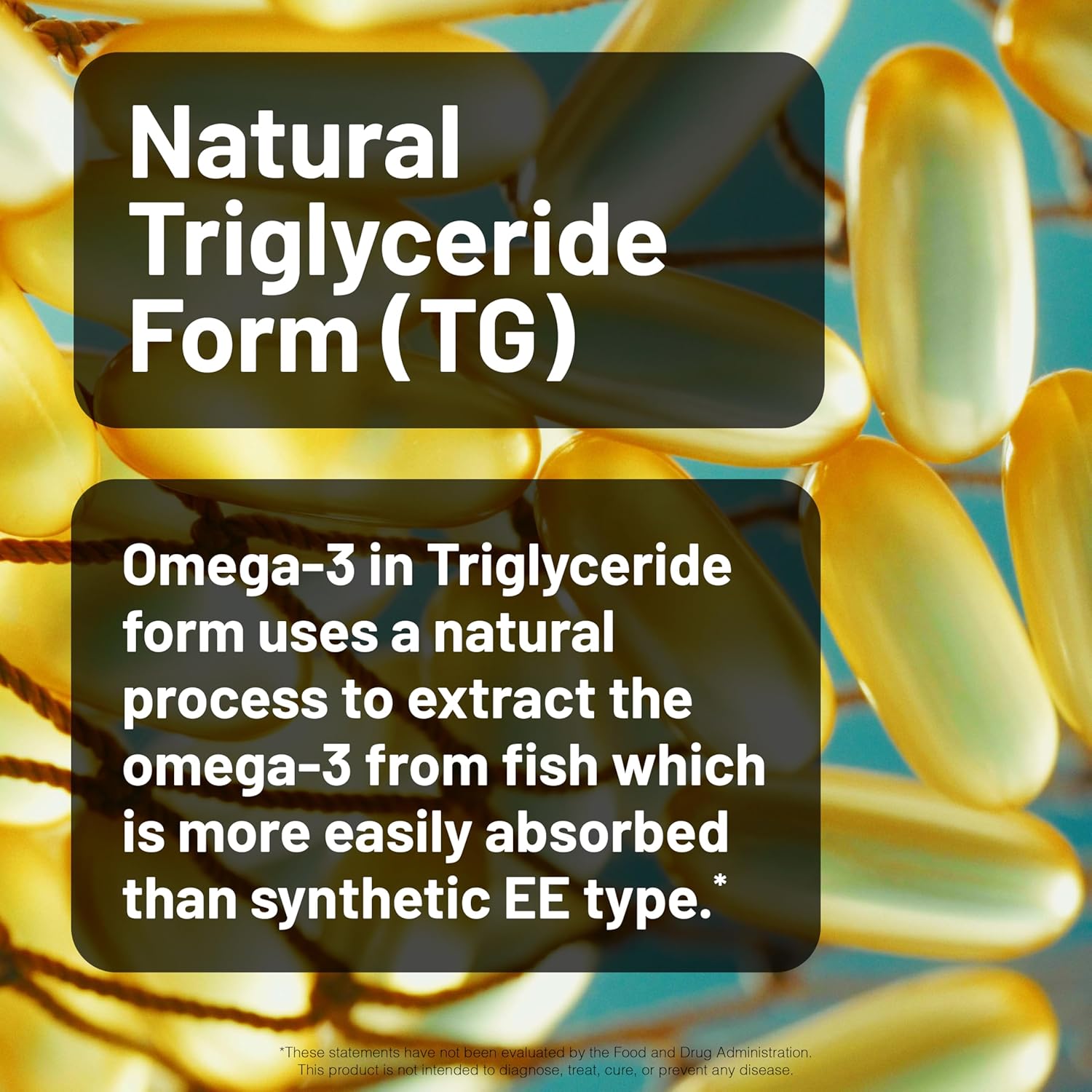 NatureWise Ultra Omega 3 Fish Oil 2200 mg - Triglyceride Form - Lemon Flavor - Wild-Caught Fish Oil + EPA & DHA - Supports Brain & Heart Health - Burpless, Non-GMO - 60 Softgels[1-Month Supply]