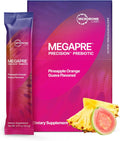 Microbiome Labs MegaPre Prebiotic Fiber Powder for Women, Men & Kids - Pre-Dosed Prebiotic Fiber Supplement Powder with Clinically Tested Oligosaccharides - Pineapple Orange Guava (30 Drink Packets)