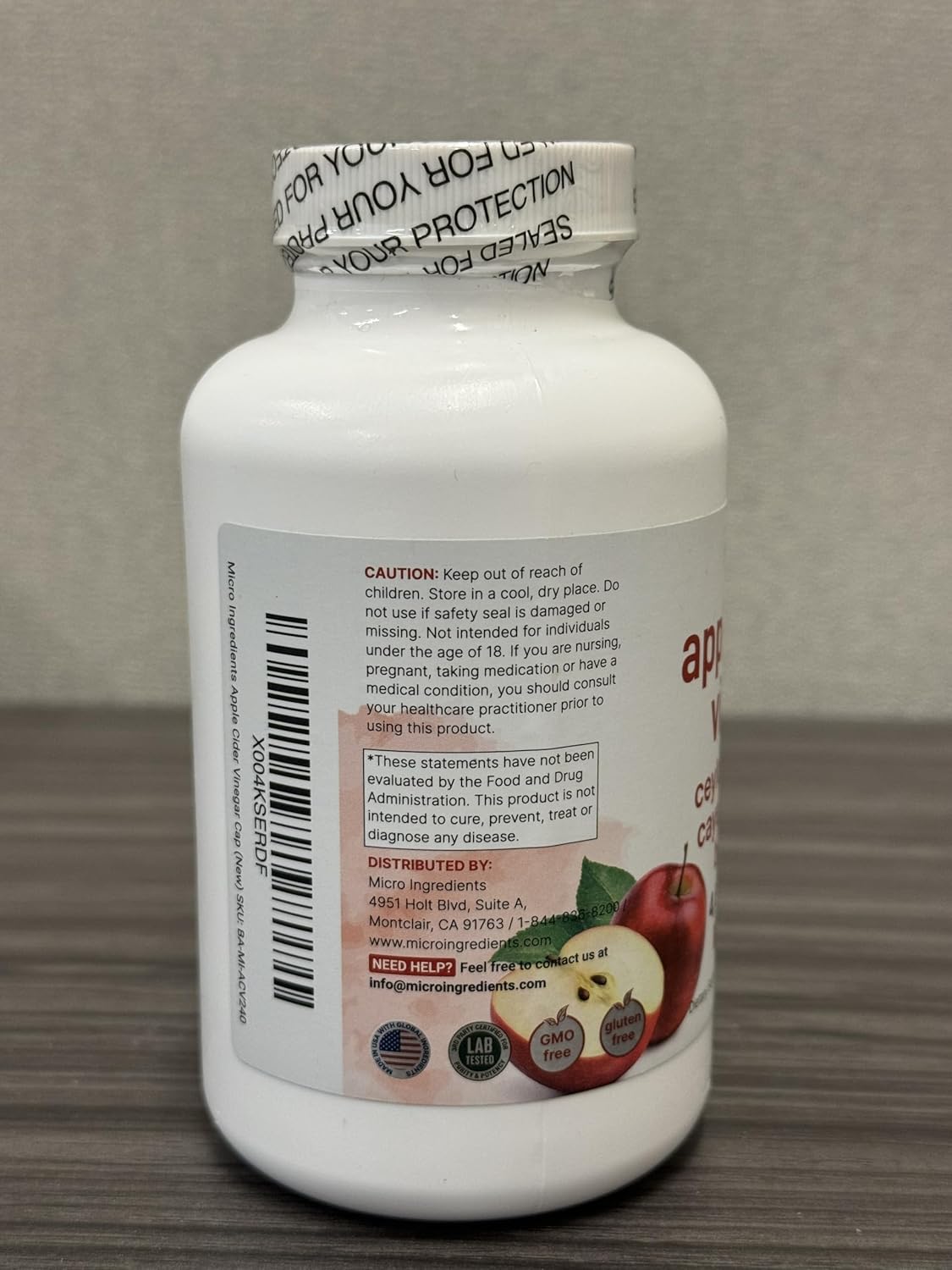 Apple Cider Vinegar with The Mother 4,800mg Equivalent, 300 Capsules | 4-in-1 ACV Complex | Ceylon Cinnamon, Cayenne Pepper, & Berberine | Immune, Digestion, & Appetite Support | Non-GMO, Gluten Free