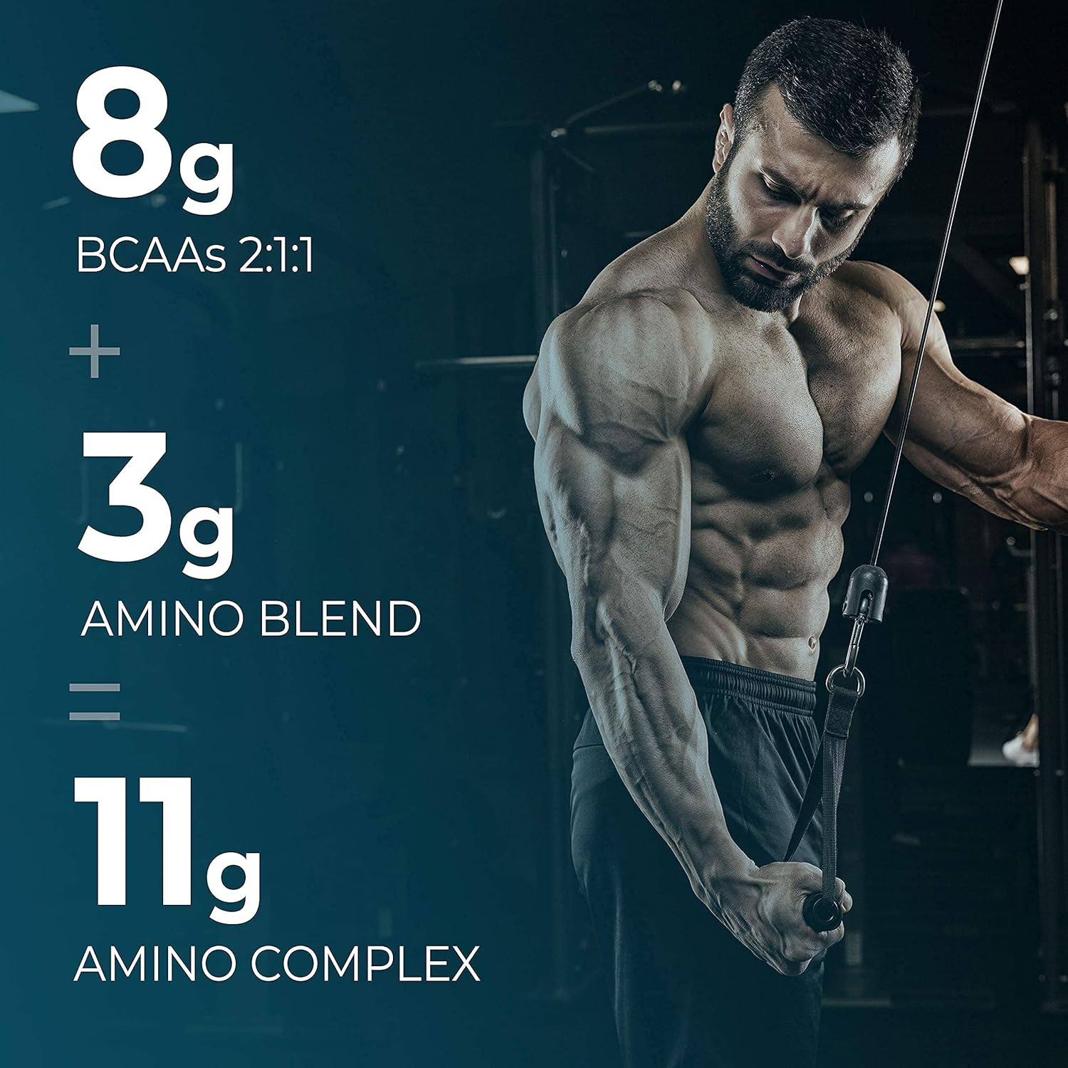 Durasport – 11g Sport BCAA | Muscle Recovery, Energy & Hydration Post Workout +UC-II Collagen | 8 Grams 2:1:1 Branched Chain Amino Acids + 3g Amino & Hydration Blend | Watermelon, 30 Serv
