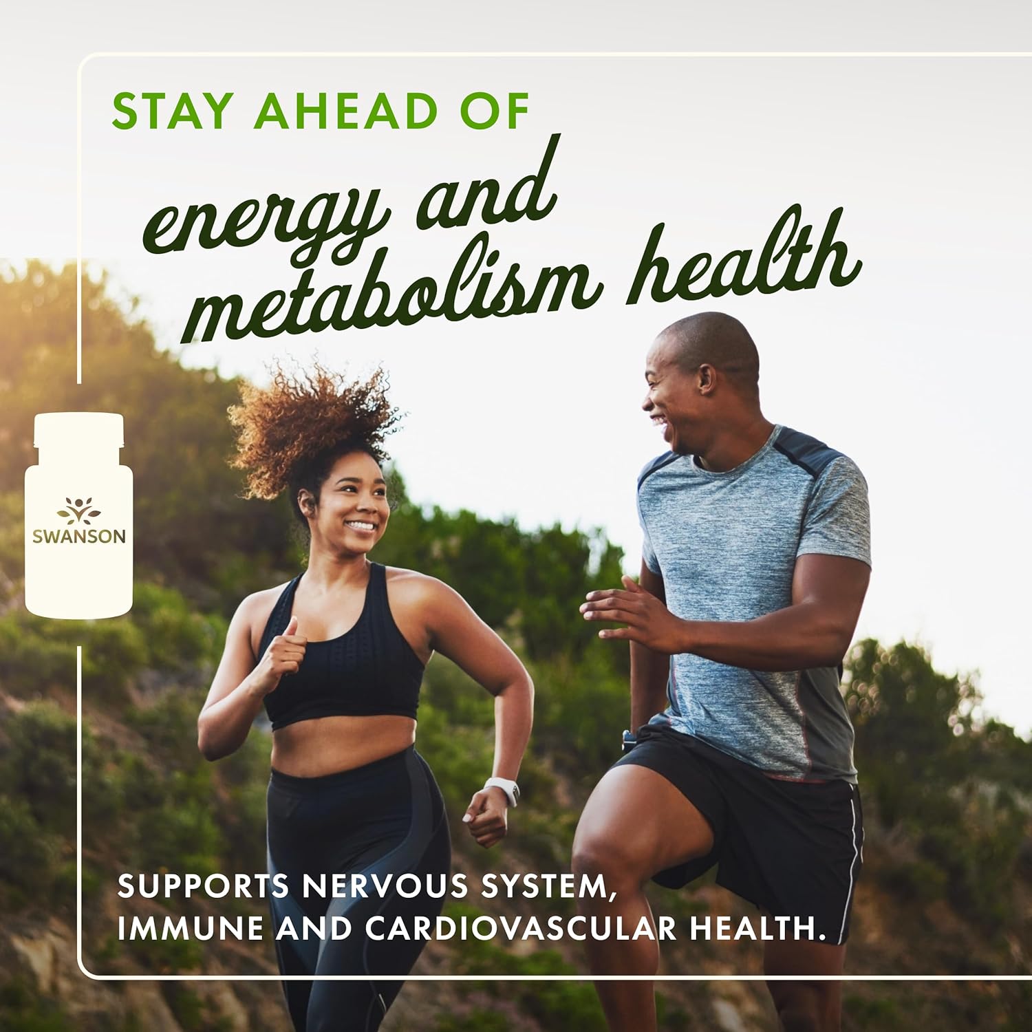 Swanson B-50 B-Complex - B Vitamin Complex with High Potency & Bioavailability - Promotes Immune System Support, Aids Heart Health, & Supports Healthy Nervous System - (250 Capsules)
