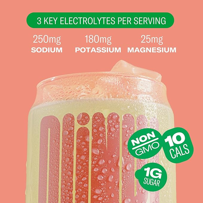 Plink! Fizzy Electrolyte Drink Tablets for Daily Hydration - 72ct Electrolyte Tablets + Sodium, Potassium, Magnesium, Low-Calorie, Low-Sugar Keto Electrolytes Powder Hydration Packets Water Flavoring