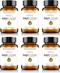 PAPCLEAR Physician Formulated | All Natural Immune Support Supplement | Advanced Powerful Immunity Booster | 90 Capsules | Pack of 6