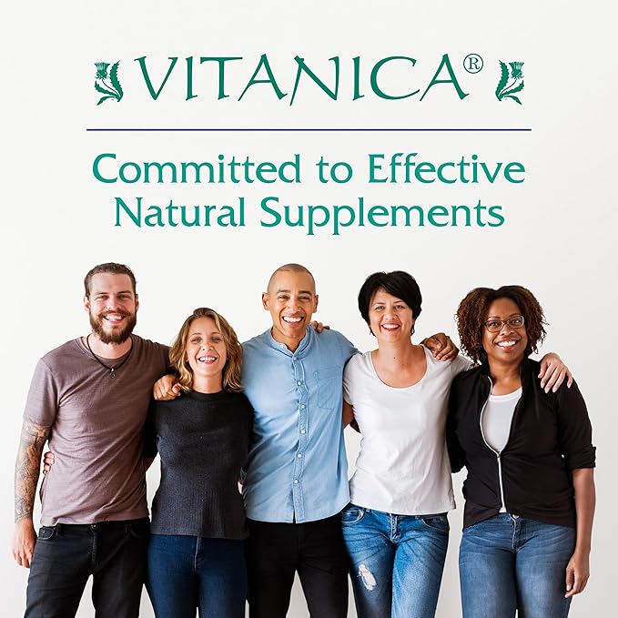 Vitanica OvaBlend - Ovarian Health & Hormone Balance for Women - Endocrine Support Supplement with Sarsaparilla Root & NAC - Herbal Dietary Supplement for Women - Pro Logo - 180 Vegan Caps