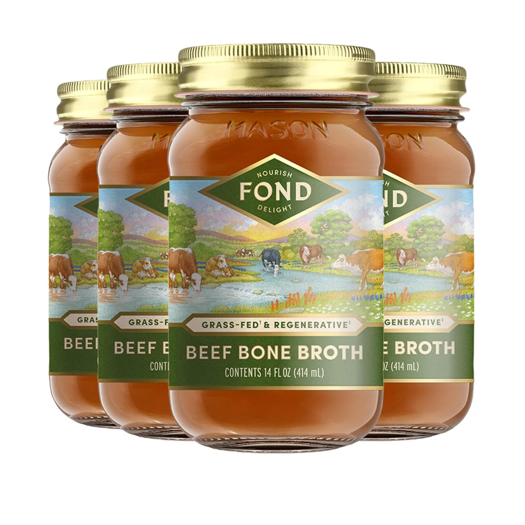 FOND Grass-fed Regenerative Beef Bone Broth