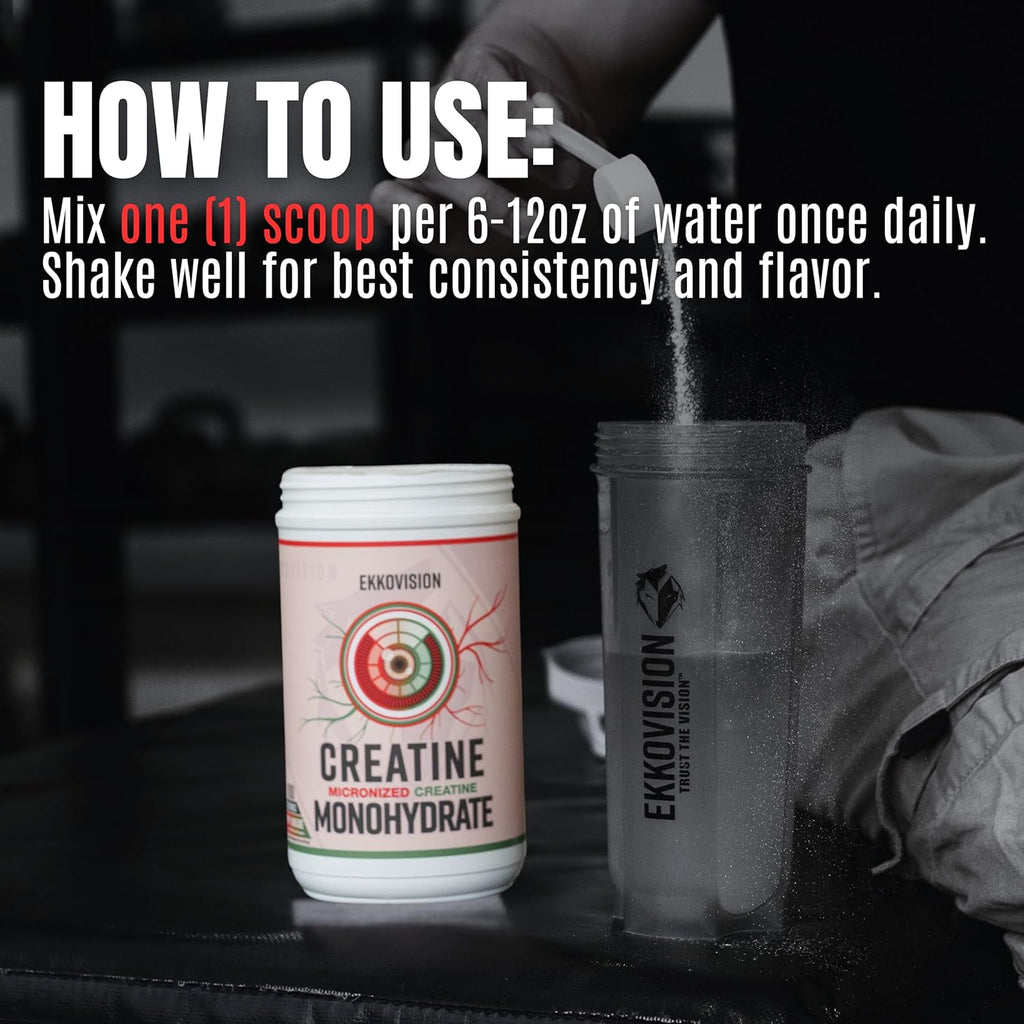 Creatine Monohydrate Powder, Micronized, Island Surge, Pre Workout & Post Workout Supplement for Men & Women, Energy Support, Easy to Mix in Shakes, Smoothies & Beverages, 100 Servings