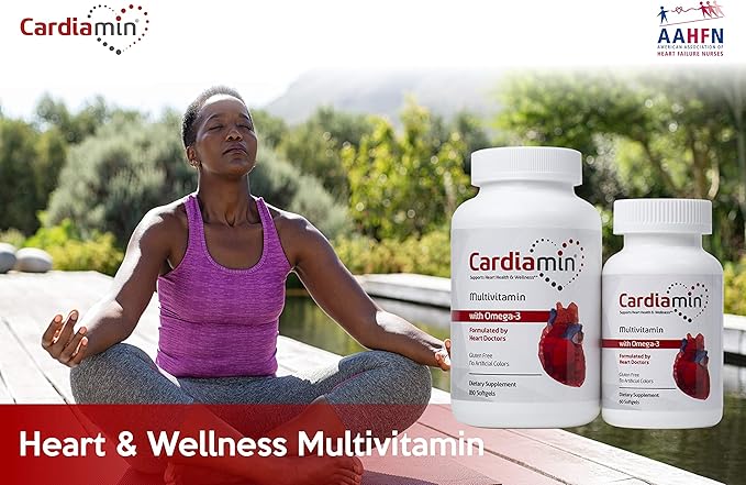 Cardiamin Heart Health and General Wellness Multivitamins 90-Day Supply