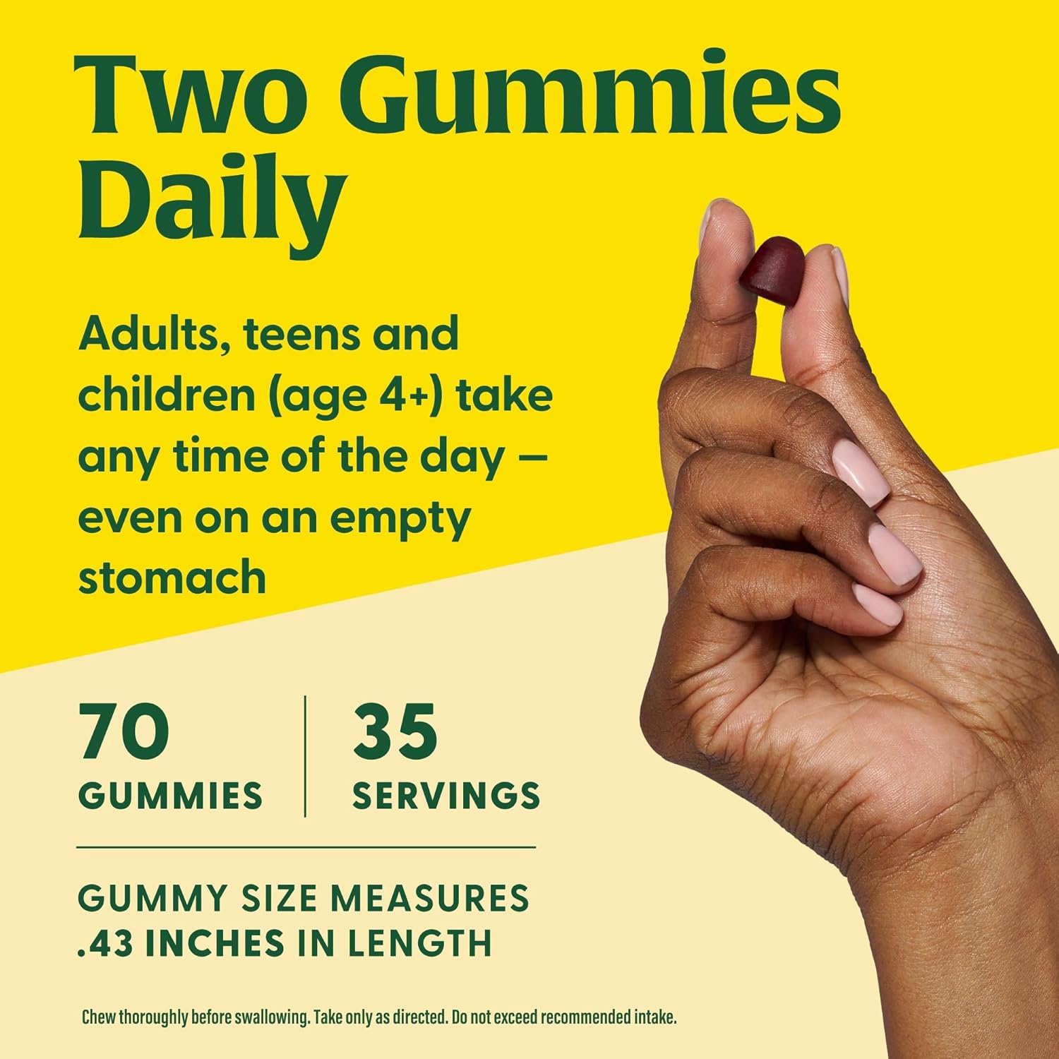 MegaFood Vitamin B12 Energy Gummies - Vegan - With Methyl B12 Vitamins to Support Cellular Energy Production - Cranberry - Daily Vitamin B12 Supplement - USDA Organic - 70 Gummies, 35 Servings