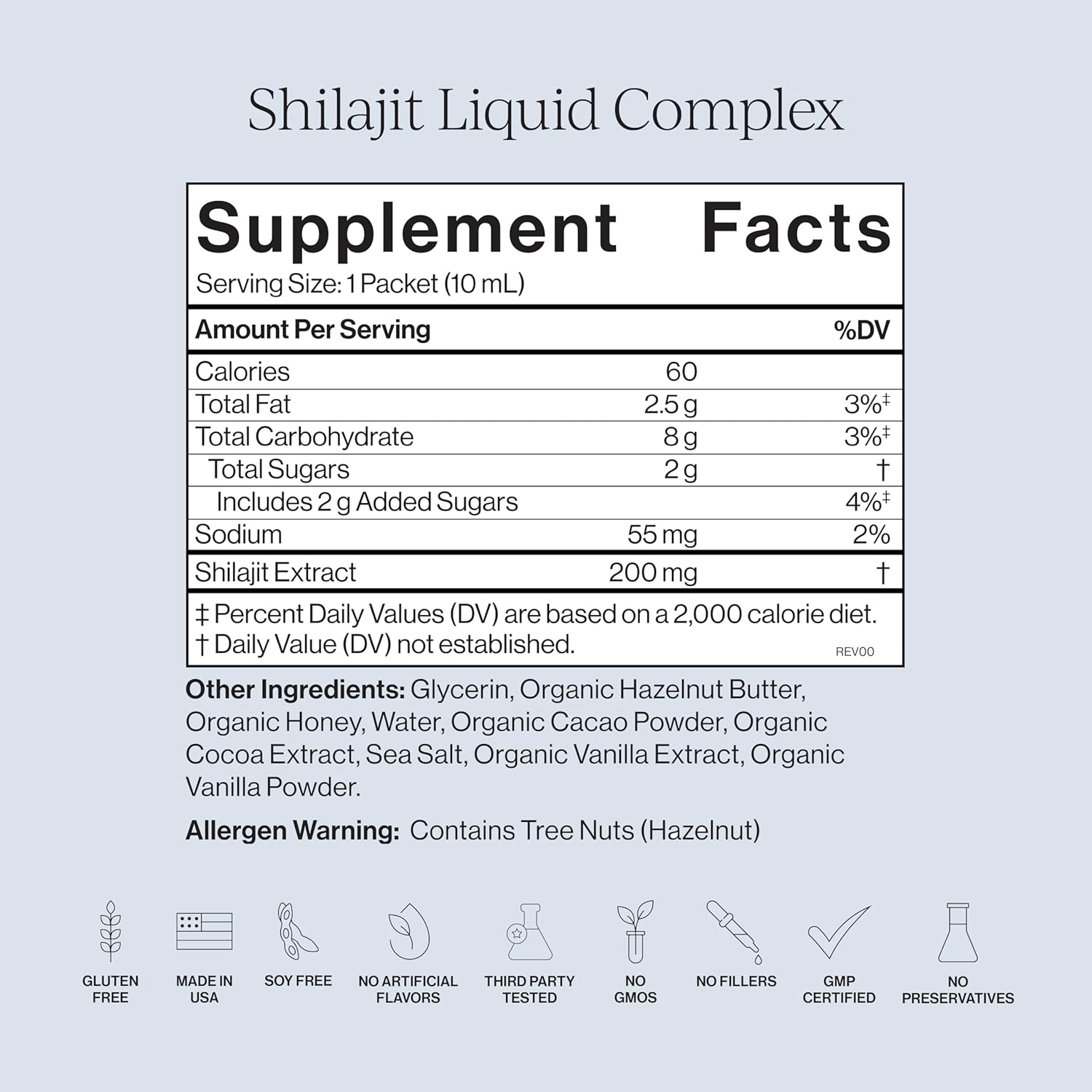 Cymbiotika Shilajit Liquid Complex – 85+ Trace Minerals for Energy, Focus & Recovery Adaptogen – Fulvic & Humic Acid – Cacao, Honey, Hazelnut Butter & Sea Salt – 26 Daily Packets