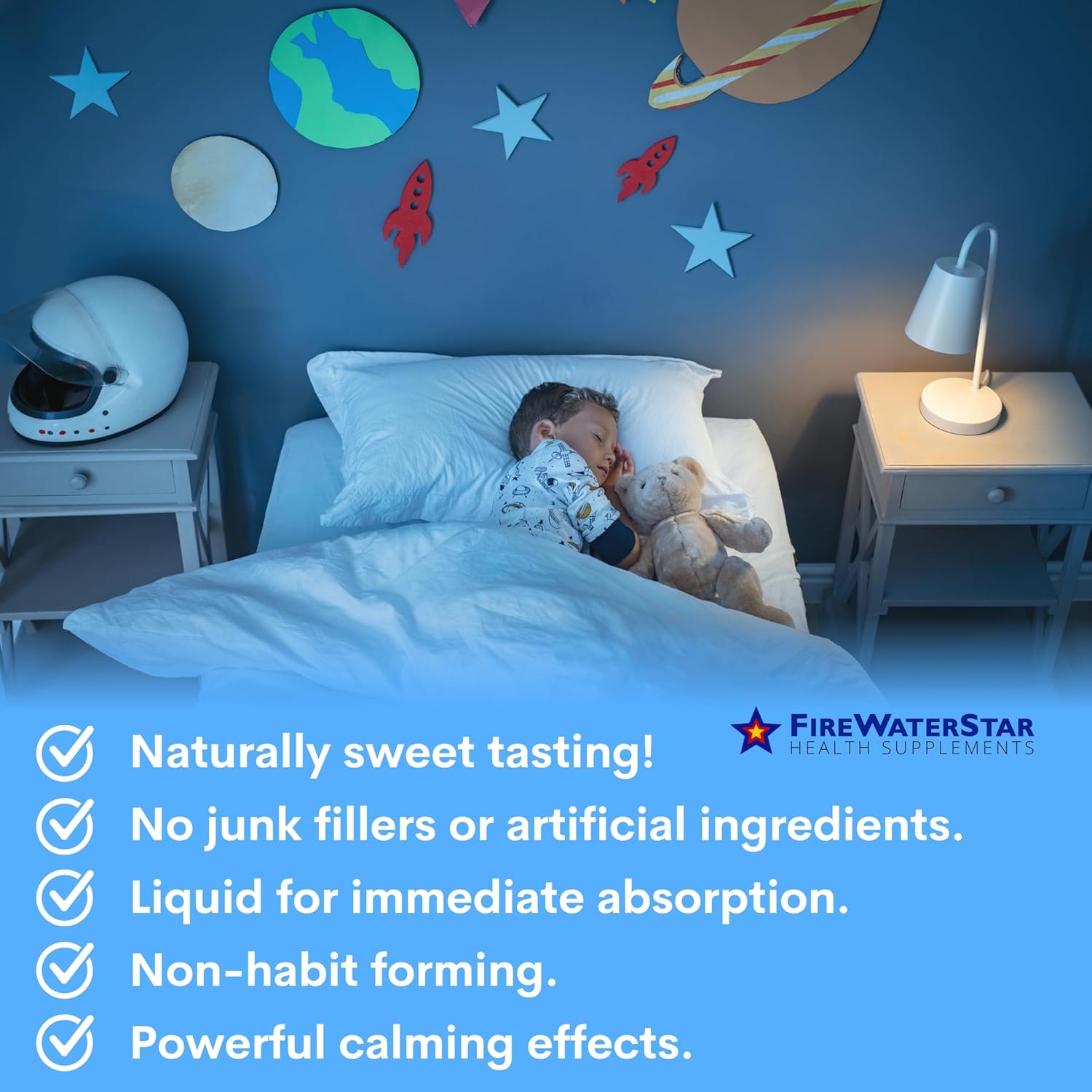 FWS Sleepy - Liquid Melatonin with Magnesium, L-Theanine - Natural Sleep Aid - Fast Acting Liquid Drops - Helps You Get to Sleep and Stay Asleep for a Good Night's Rest - Adults, Teens, Kids