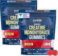 Creatine Monohydrate Gummies 5000 mg, Strawberry Flavor, 120 Sugar-Free Vegan Chews, Creatine Supplement for Daily Routine, Pack of 2