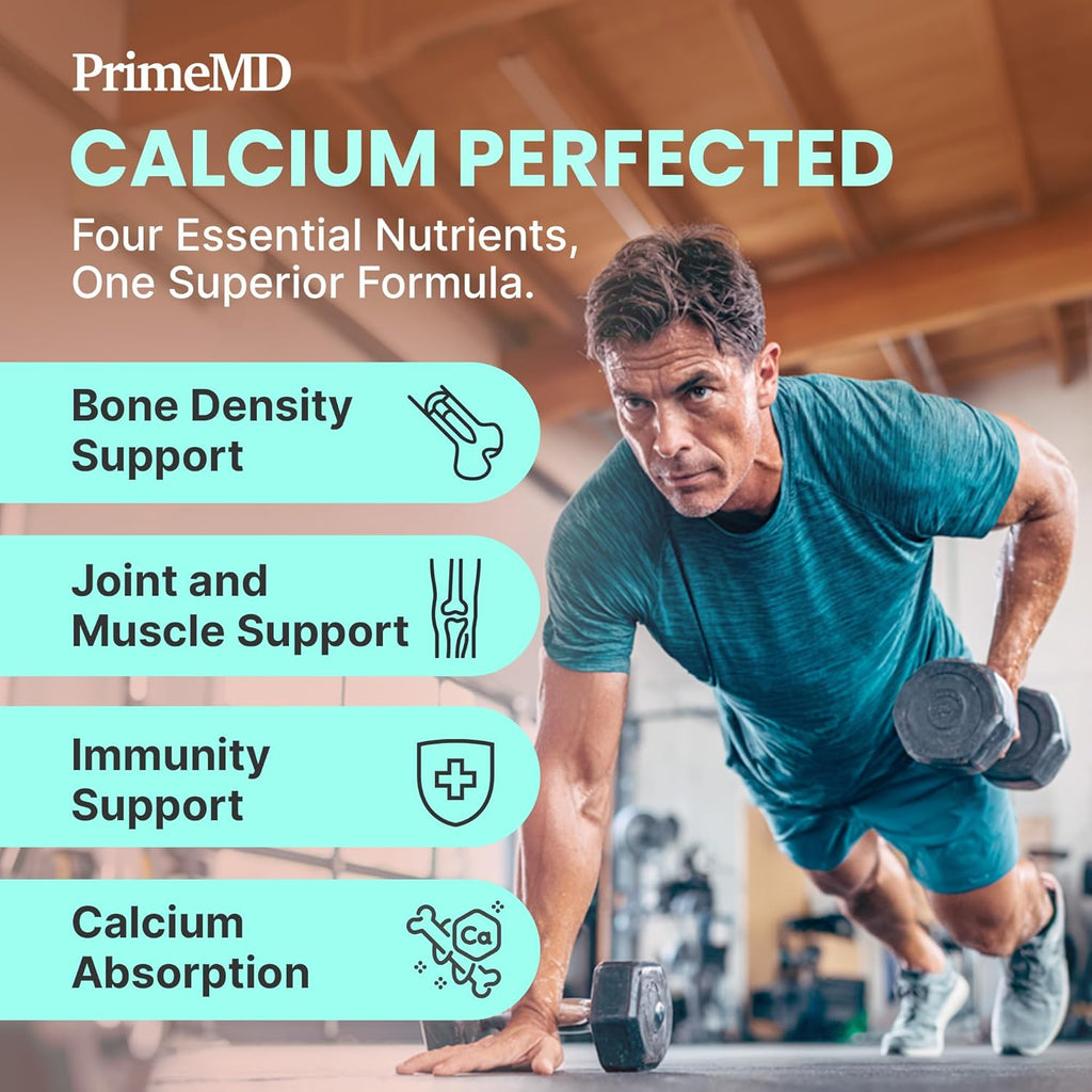 4-in-1 Calcium Supplements for Women and Men - Calcium with Vitamin D3 K2 5000 IU Supplement, 601mg per Serving - Gluten-Free, Vegan-Friendly (360 ct)