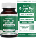 SoActive Green Tea™ Extract - Clinically Studied Green Tea Phytosome - Up to 200% Better Absorption & Bioavailability - Clinically Validated Dose - Supports Metabolism & Weight Management - 60 Caps