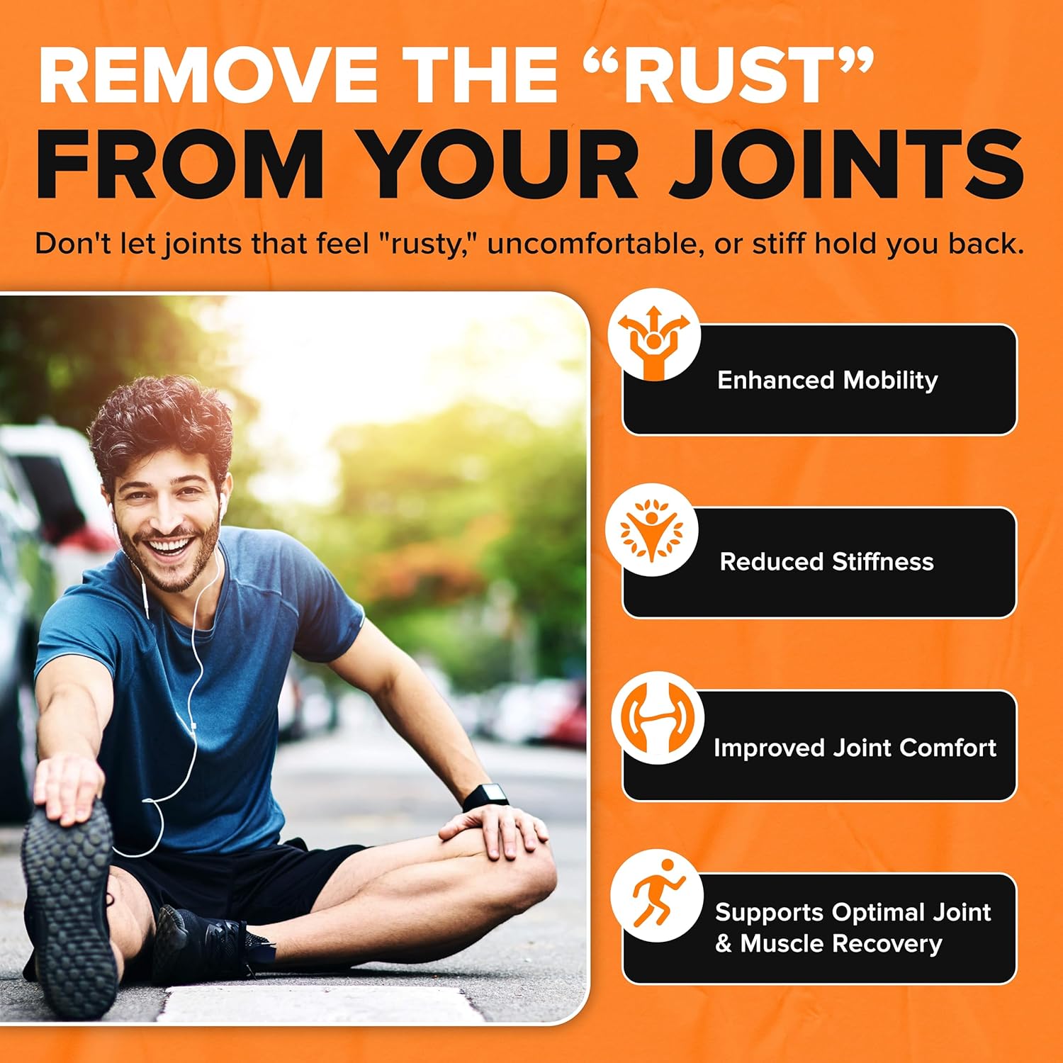 SaltWrap Remodel Clinic - Joint Remodeling Supplement for Senescent Cell Removal and Scar Tissue - Improve Mobility, Reduce Connective Tissue Stiffness - Fisetin, Quercetin, Bromelain - 60 Capsules