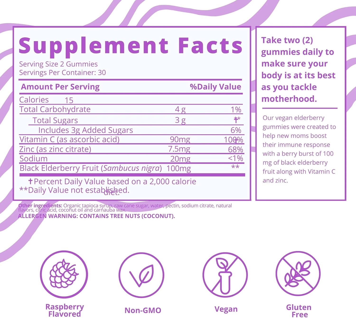 Baby Blues Postpartum Pack (Pack of 3) - Vitamin Kit for New Moms: Hair, Energy, and Immunity Support - Assorted Flavors - Non GMO, Gluten-Free Supplements