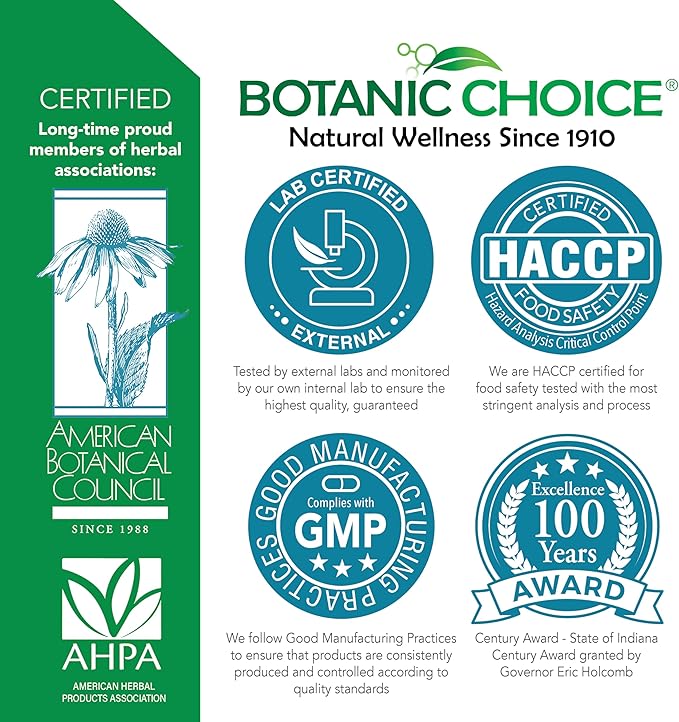 Botanic Choice Mega Fruits and Veggies Blend Total of 42 Fruit and Vegetables Like Elderberry, Chlorella, Kale Energy Balance & Superfood Vegetable Supplements for Adults - 2 Pack