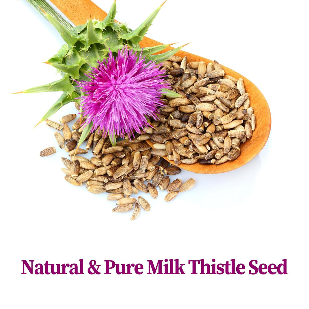 FullChea - Milk Thistle Tea Bags, 40 Teabags, 3g/Bag - Natural Milk Thistle Seed