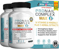 ProNail Complex Max Hair, Skin & Nails Premium Supplement with Biotin & Herbal Blend, 60 Capsules, 30 Day Supply (2)