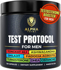 Alpha Tribe Test Protocol - Elite Natural Testosterone for Men | Testosterone Supplement for Men with Ashwagandha & Tongkat Ali | Muscle Growth, Libido, Stamina & Strength Support