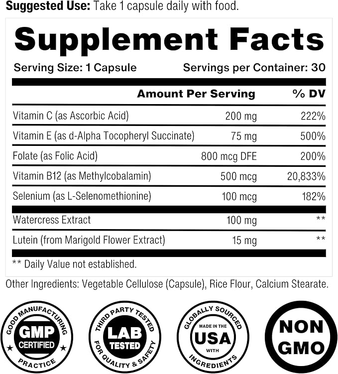 Celly DNA Defense | Longevity Supplement for Healthy Aging and Cellular Health | Promotes DNA Repair & Integrity | Take 1 Daily – 30 Servings | Non-GMO & 3rd Party Tested