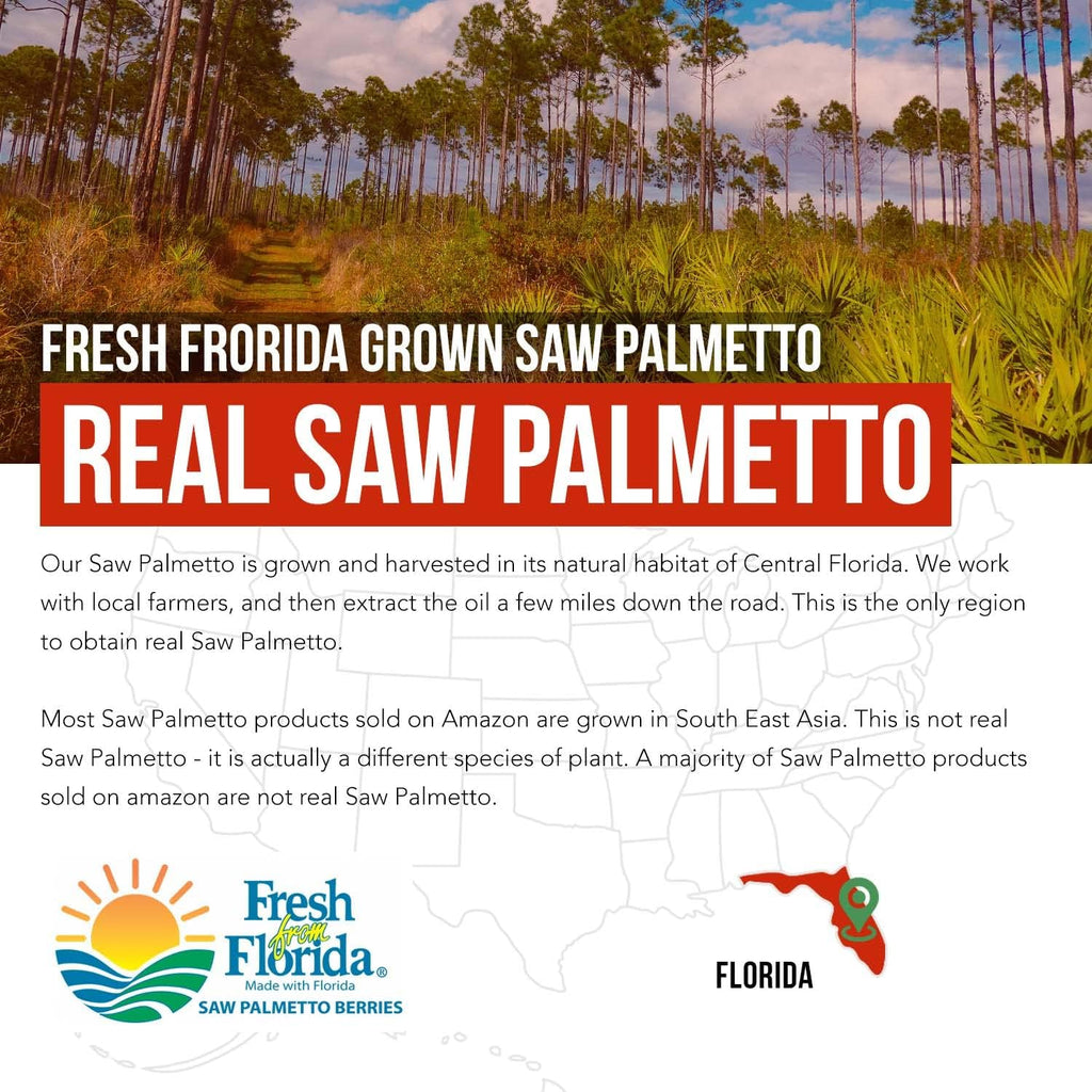 Saw Palmetto Extract – 10X Potency, Pharmaceutical Grade Strength - Plus Pumpkin Seed Oil - Supports Prostate Health, Relieves Urination Issues, Supports Hair Growth, DHT Blocker – 60 Softgels