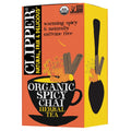 Clipper Tea Spicy Chai Herbal Tea – Caffeine Free, USDA Organic, Great Hot or Iced – Warming, Spicy, Natural, Fair & Delicious – 20 Tea Bags