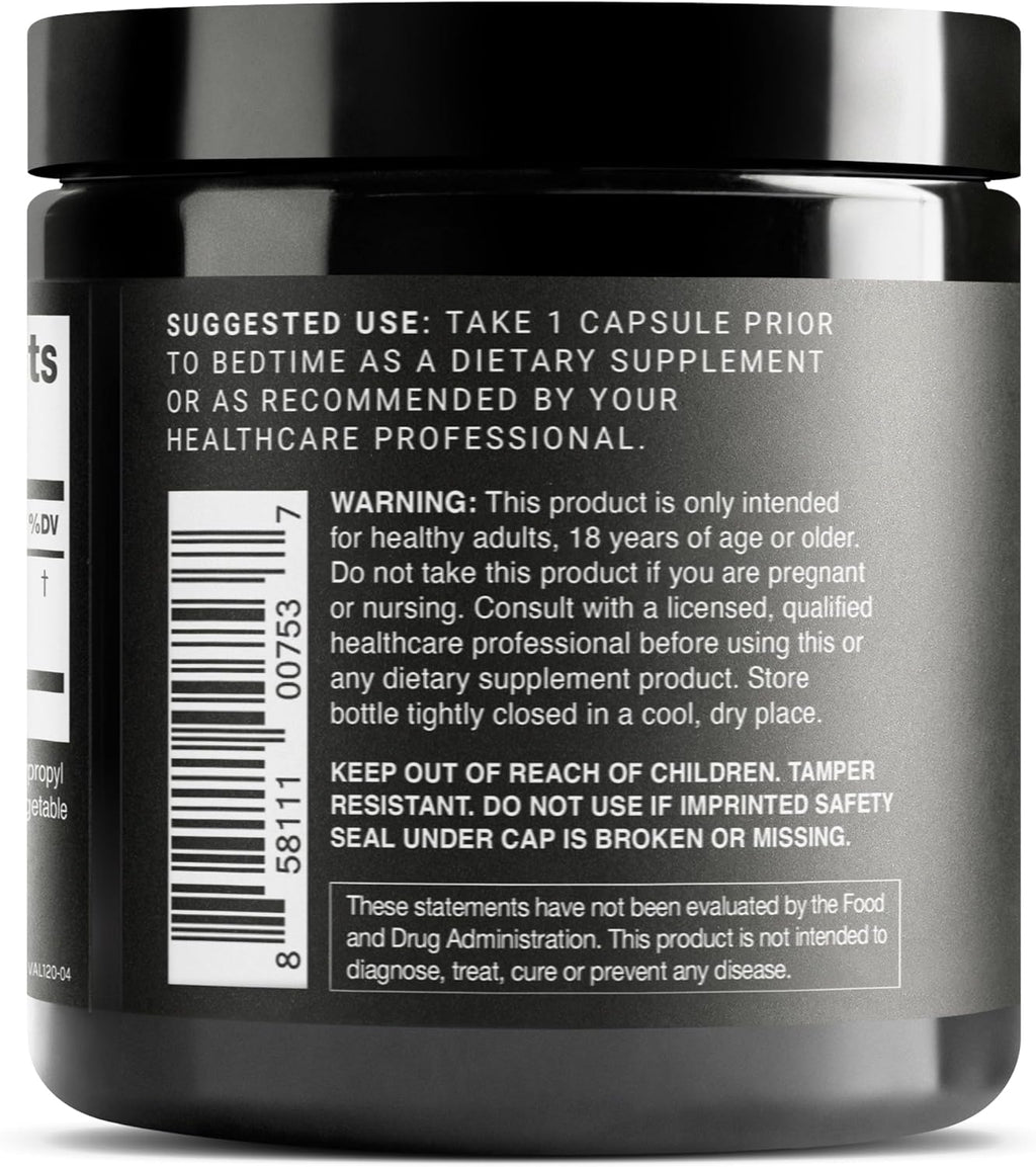 Toniiq Valerian Root Capsules - Ultra High Potency 4:1 Extract - Highly Concentrated - Third-Party Lab Tested - 120 Capsules