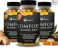 KaraMD Comfort Guard X24 | Joint & Movement Support Supplement | Turmeric Curcumin, Boswellia & Ginger | Ease Muscle Discomfort & Joint Stiffness | Non-GMO, Gluten Free & Vegan Friendly (3 Pack)