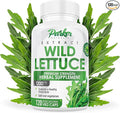 Parker Naturals Wild Lettuce Extract – Herbal Sleep Supplement 1200mg, 4:1 Concentrated, Vegan Capsules, Soothes Discomfort, 60 Servings, 120 Count