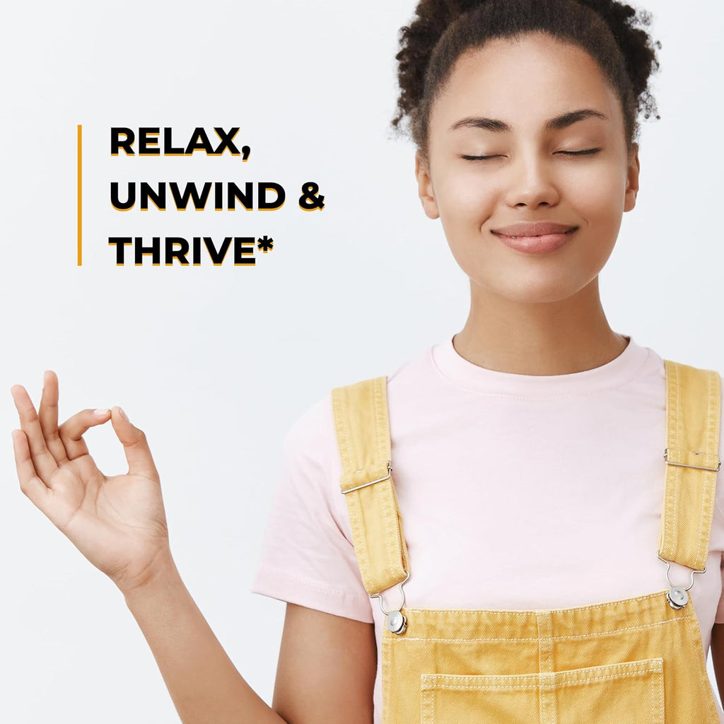 Sandhu Herbals Ashwagandha Supplement | 60 Organic 4 in 1 Capsules, 1 Month Supply | with Zinc, Black Pepper and Holy Basil Extract | Supports Immune Health | Non-GMO