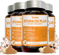 Stomach Plus, Stomach Lining Support, Acid Digestive Balance, with Galangal, Dong Quai, Cinnamon & Magnolia-4 Bottles