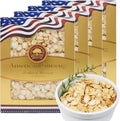 4 Boxes of American Ginseng Slices from Wisconsin,American Wisconsin Ginseng Slices Root for Tea, Energy for Men Women Mental Health Boosts Immunity, Gluten Free 花旗參, Small Round,16oz