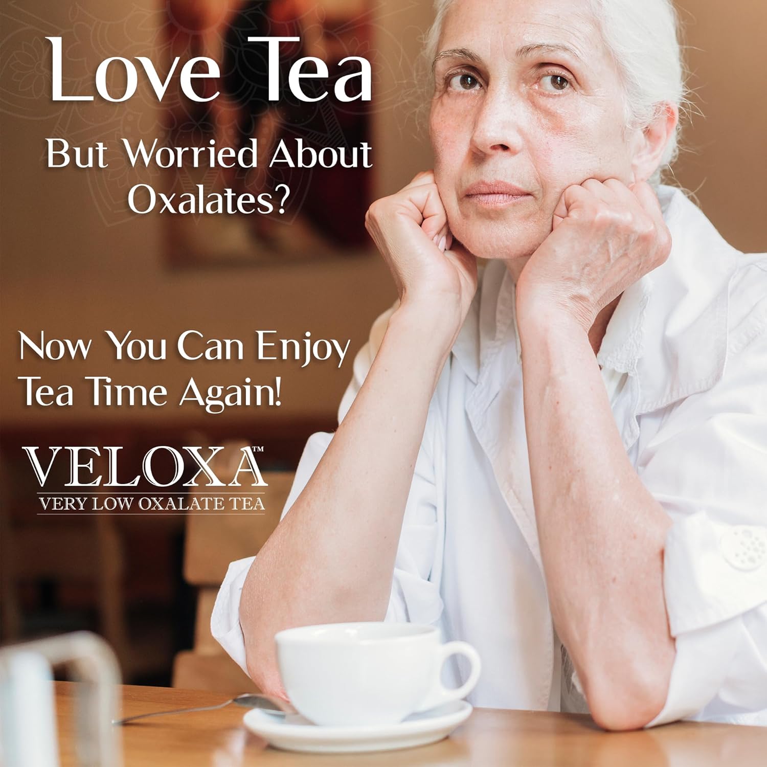 Veloxa™ Very Low Oxalate Tea (90 Pyramid Tea Bags (3 Cartons), Devine Cranberry Low Oxalate Echinacea)