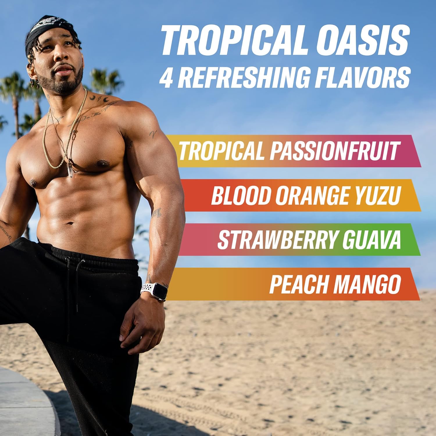Cellucor C4 Smart Energy Drinks Variety Pack, Sugar Free Performance Fuel & Nootropic Brain Booster, Coffee Substitute or Alternative, 4 Flavor Tropical Oasis Variety 12 Pack