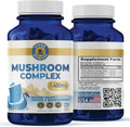 Mushroom Blend – Reishi, Lion’s Mane & Cordyceps | Supports Brain Health, Immune Function & Energy | Ideal for Mental Clarity, Endurance & Vitality | 120 Capsules