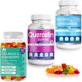 BIO VITALICA (Bundle) Sea Moss Elderberry & Quercetin & Sea Moss Ashwagandha Gummies BioVitalica