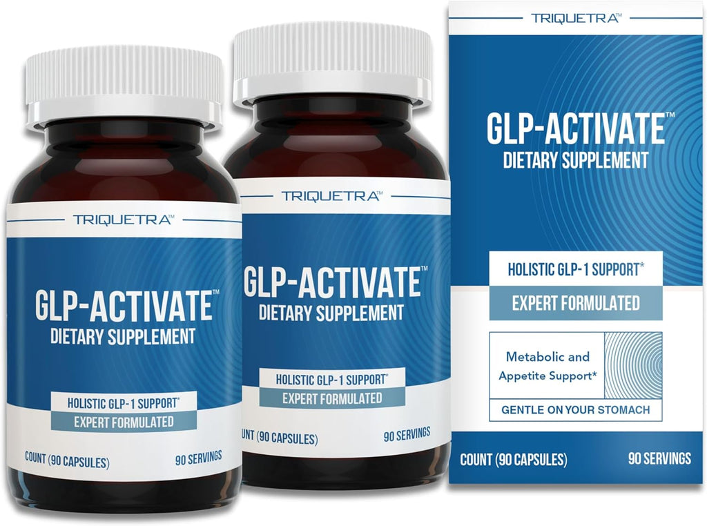 GLP-Activate | Hunger & Metabolism Support - Formulated to Help Support GLP-1 Pathways - Expert Formulated Supplement - 1 Capsule for Balanced Appetite & Metabolic Wellness Daily - 2-pack