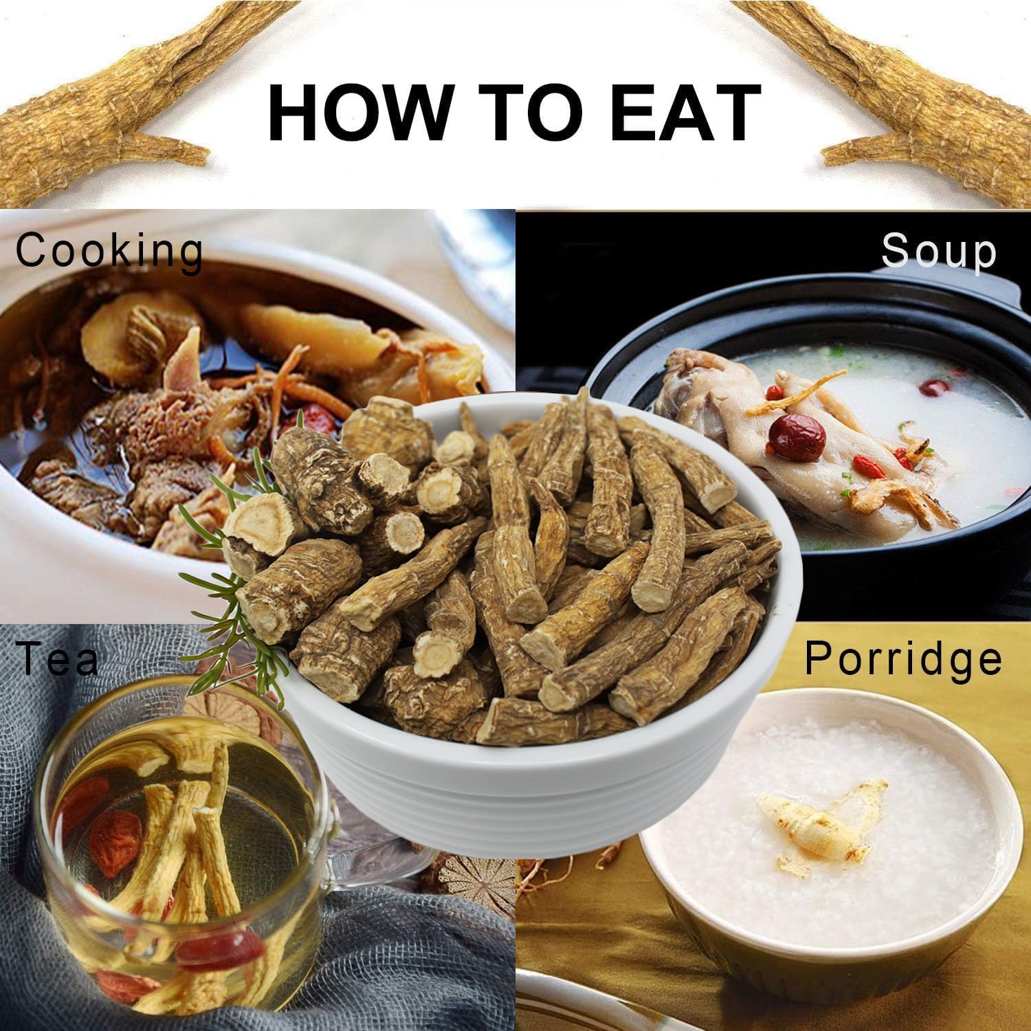 American Ginseng from Wisconsin 8OZ, American Wisconsin Ginsengss Slices Root 西洋参/花旗参 美國花旗參 2 Boxes 4 Ounce Large Root