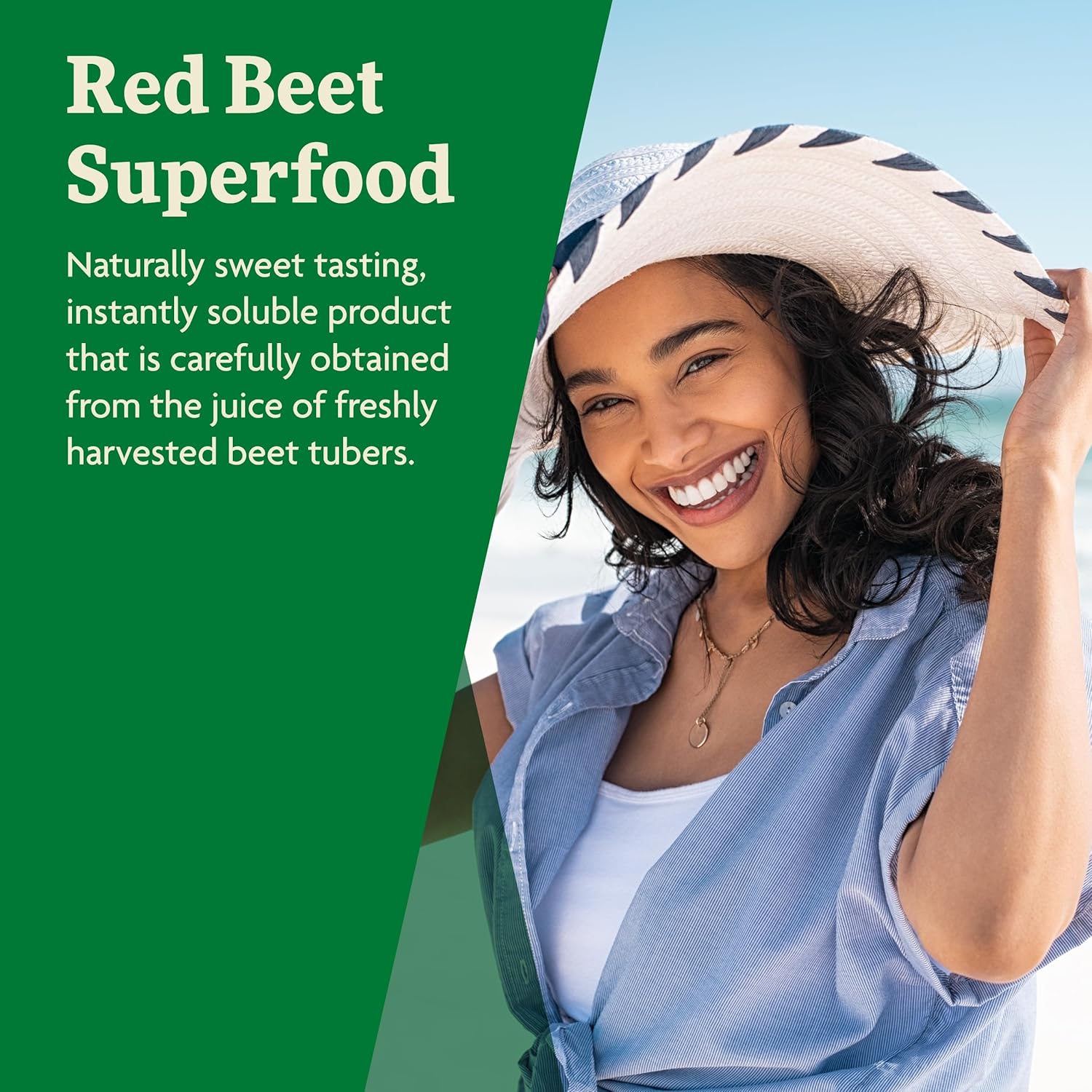 Floradix Salus Red Beet Crystals - Organic Nutritional Beet Root Powder Mix - Superfood Powder Supplement with Vitamin C, Folate, Magnesium & Potassium - 7 Oz