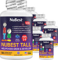 NuBest Tall Kids - Toddlers Vitamins and Kids Vitamins for Age 2 to 9 - Bone Strength, Brain Growth and Immunity with Multivitamins & Minerals | 90 Chewable Tablets | 6 Pack