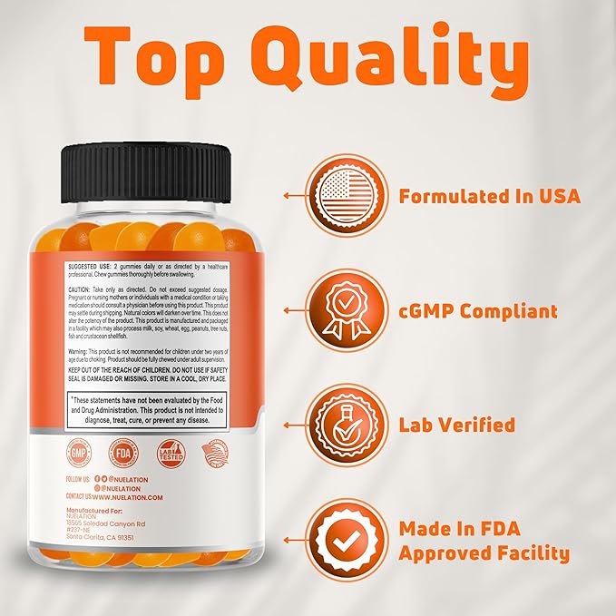 Vegan Omega 3 Gummies for Kids with DHA – Gelatin Free, Gluten Free Omega 3 6 9 Supplements Support Brain, Eye, Body & Heart Health, Immune & Joint Support – 60 Gummies, 30 Servings