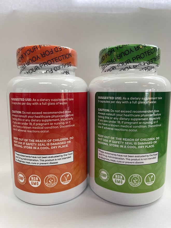 Superfood MD Fruits & Veggies Supplement - Whole Food Natural Superfoods - with Beta Carotene - Soy Free- 90 Count (Pack of 2)