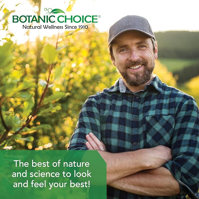 Botanic Choice Mega Fruits and Veggies Blend Total of 42 Fruit and Vegetables Like Elderberry, Chlorella, Kale Energy Balance & Superfood Vegetable Supplements for Adults - 2 Pack