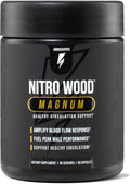 InnoSupps Nitro Wood Magnum - Supports Healthy Blood Flow & Natural Immune Support - Male Enhancing Supplement & Nitric Oxide Supplements for Men (60 Vegetarian Capsules)