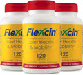 Flexcin Extra Strength Joint Formula with CM8 (Cetyl Myristoleate) - Joint Supplements for Men and Women with Glucosamine, MSM, Collagen Type II - 3 Pack (360 Capsules)