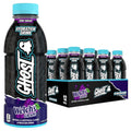 GHOST Hydration Drink, Welch’s Grape - RTD Sports Drink with Electrolytes, Natural Vitamins & Minerals - All Day Lifestyle Hydration Beverage - Zero Caffeine & Zero Sugars - 16.9 Fl Oz, 12 Pack